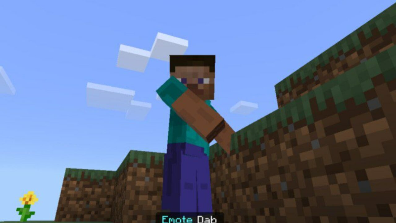 Emotes Mod for Minecraft PE