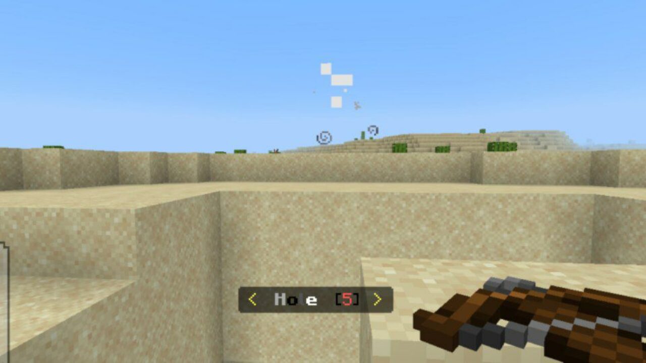 Hole from Arrows Mod for Minecraft PE