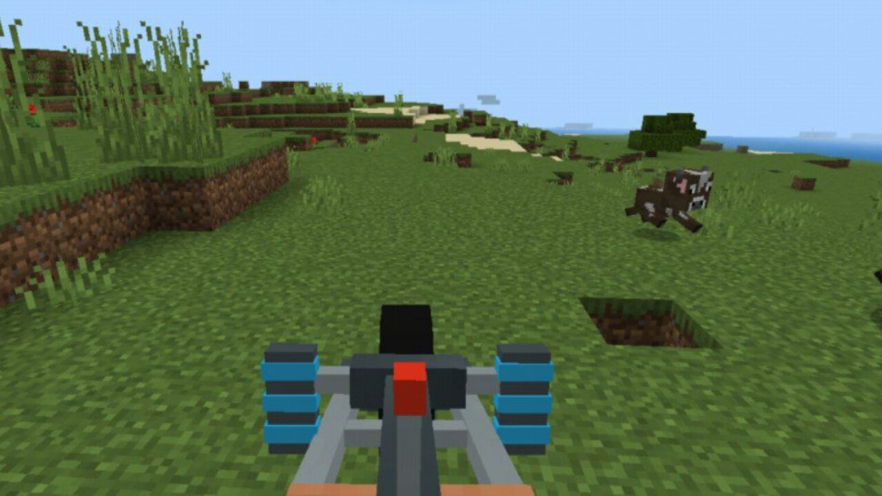 Inside from Parachute Mod for Minecraft PE