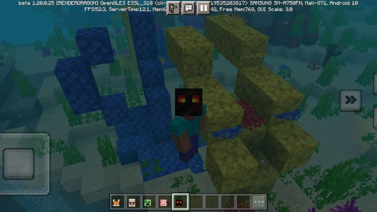 Magma Cube from Mask Mod for Minecraft PE