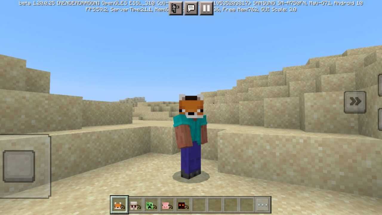 Mask Mod for Minecraft PE