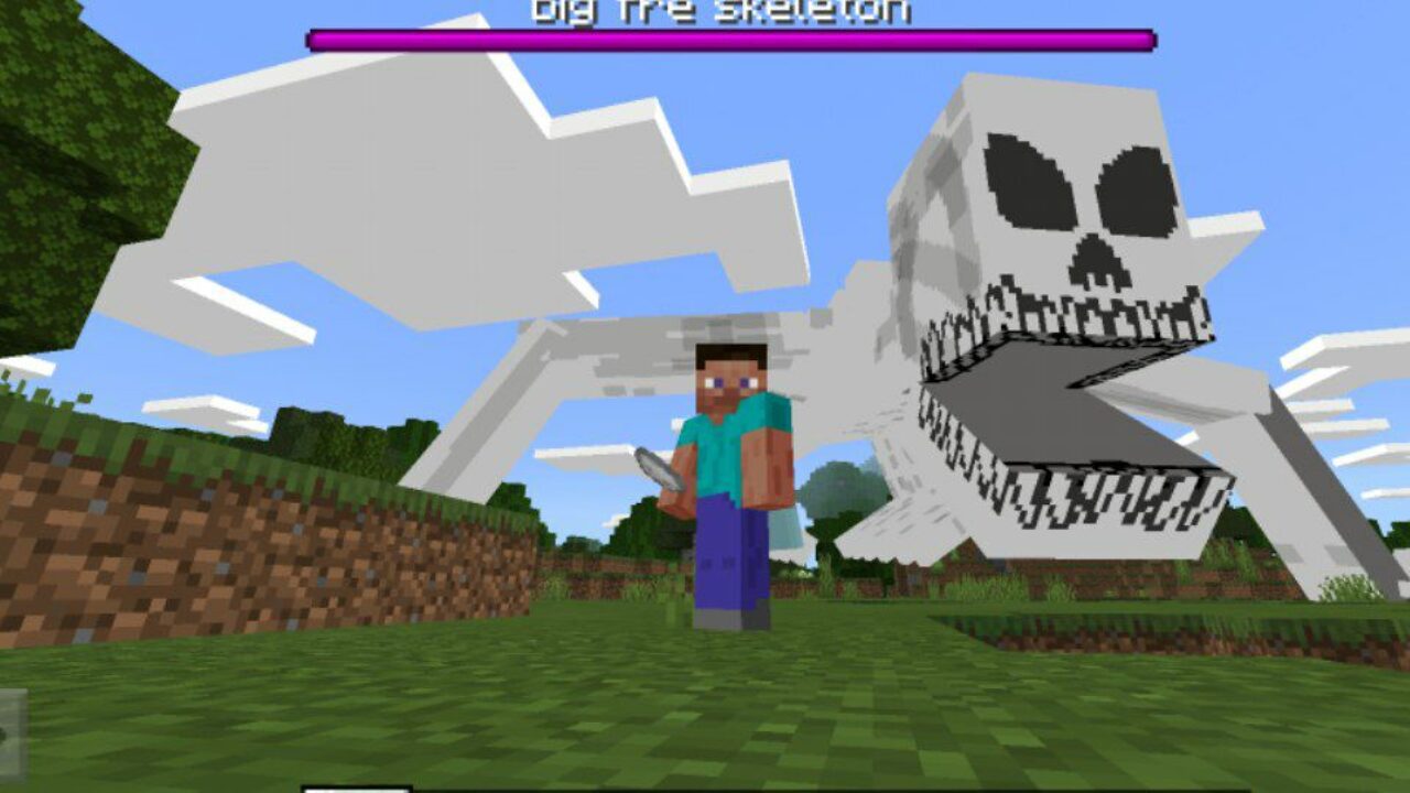 Monster from Skeleton Mod for Minecraft PE