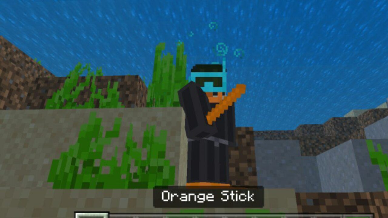 Orange Stick from Diving Mod for Minecraft PE