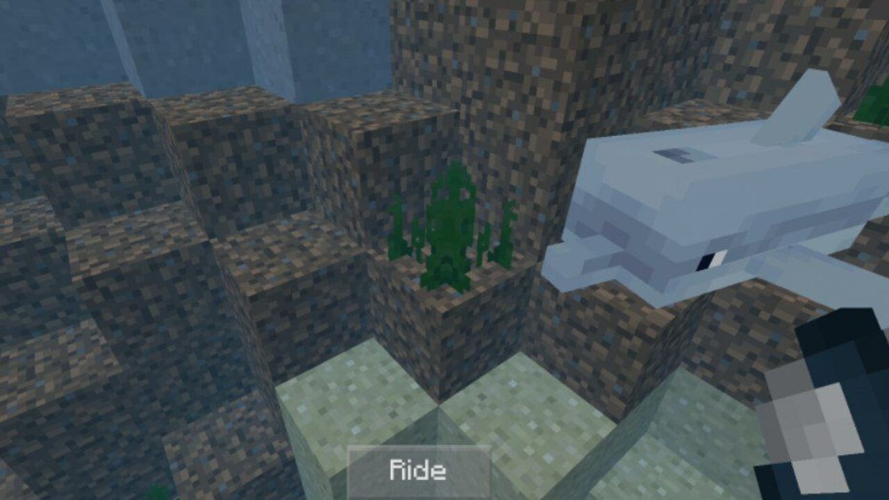 Ride from Diving Mod for Minecraft PE