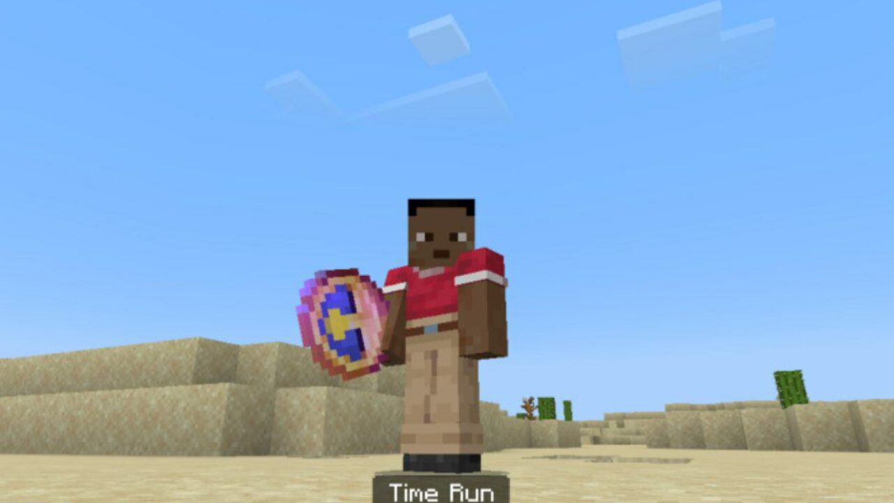 Time Run from Time Stop Mod for Minecraft PE