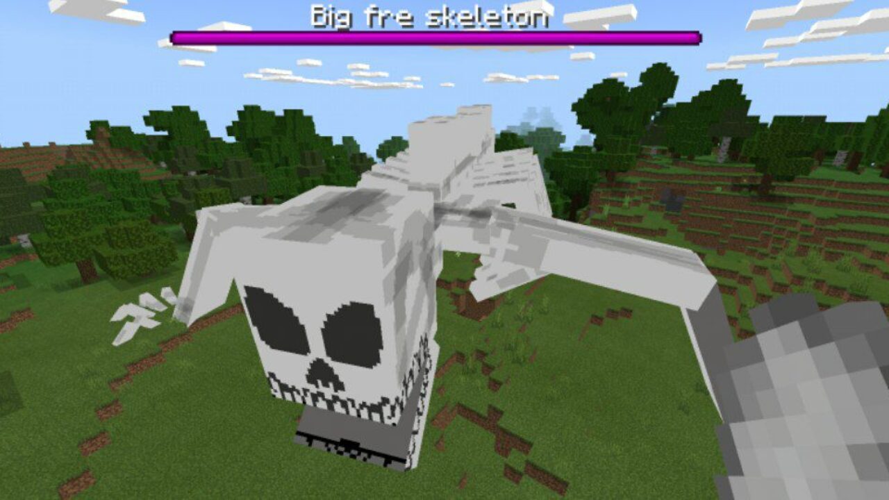 Skeleton Mod for Minecraft PE