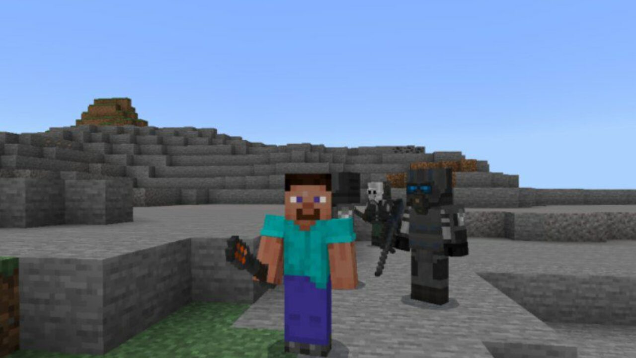 Stunstick from Half-Life Plus Mod for Minecraft PE