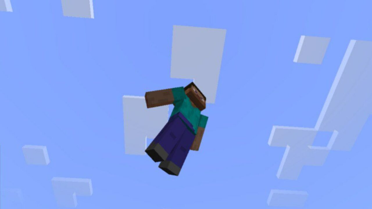 Top View from Parkour Mod for Minecraft PE