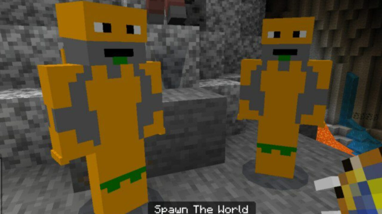 World from Stands Mod for Minecraft PE