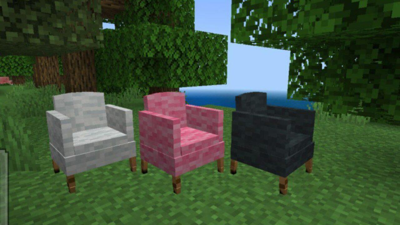 3D Furniture Mod for Minecraft PE