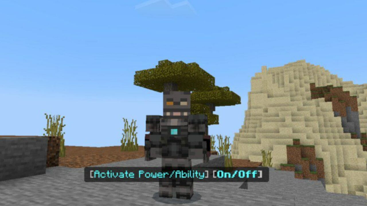 Abilities from Marvel Mod for Minecraft PE