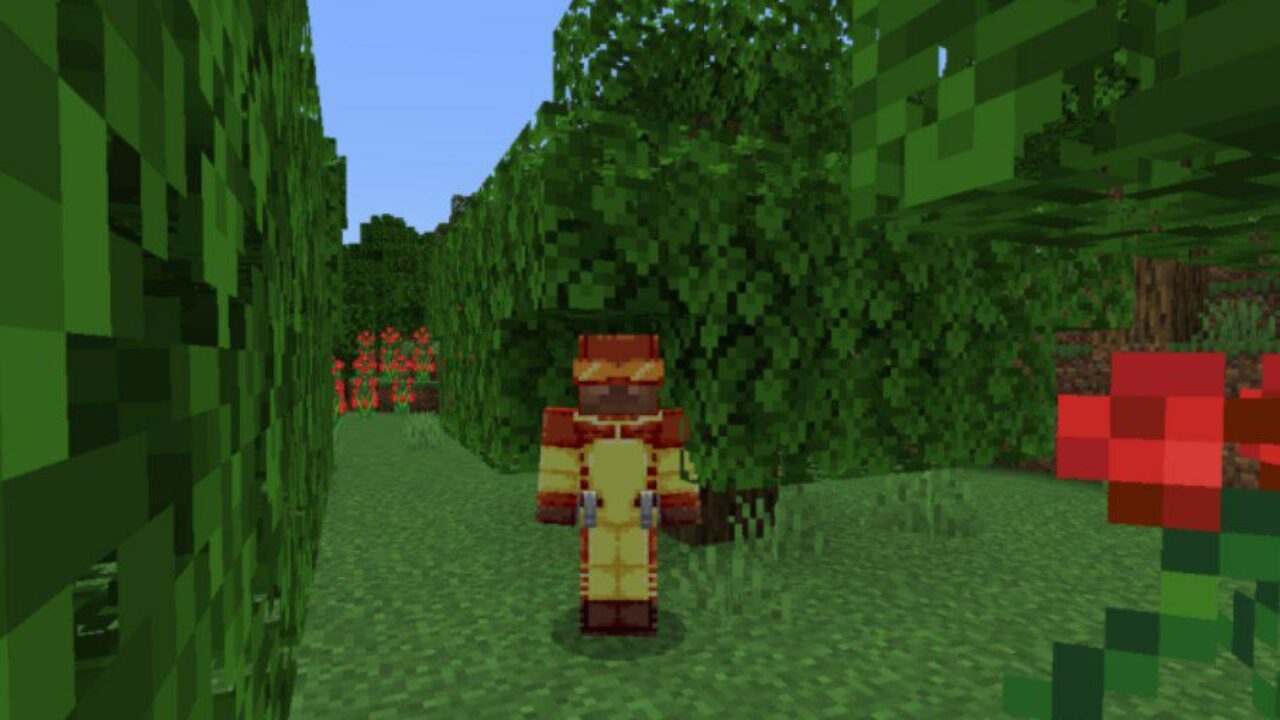 Armor from Invincible Mod for Minecraft PE