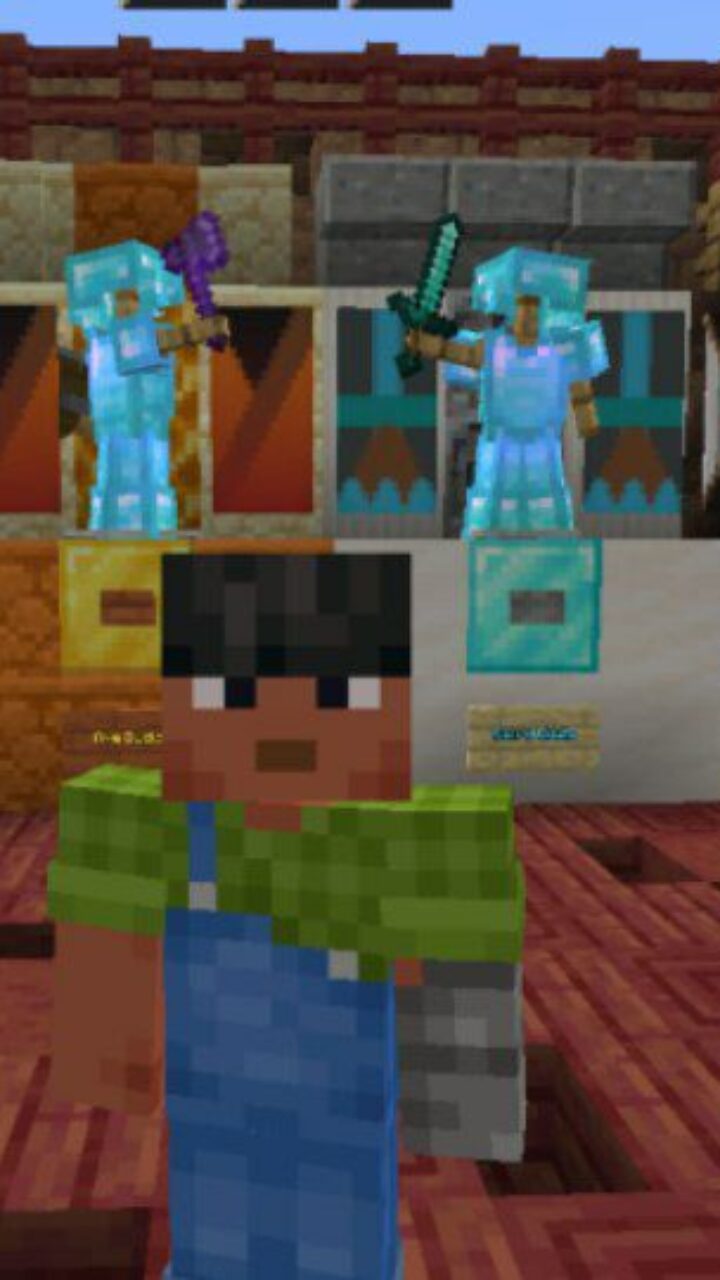 Armors from Duel Map for Minecraft PE