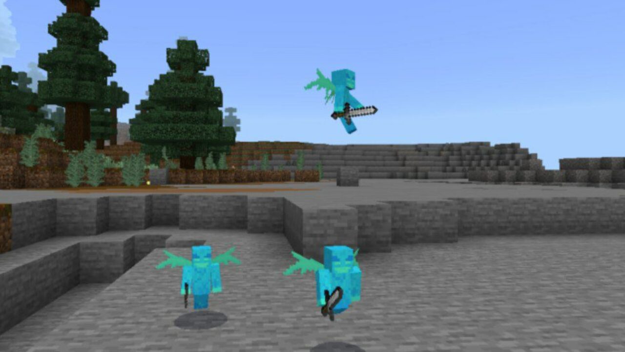 Blue from Vex Mod for Minecraft PE