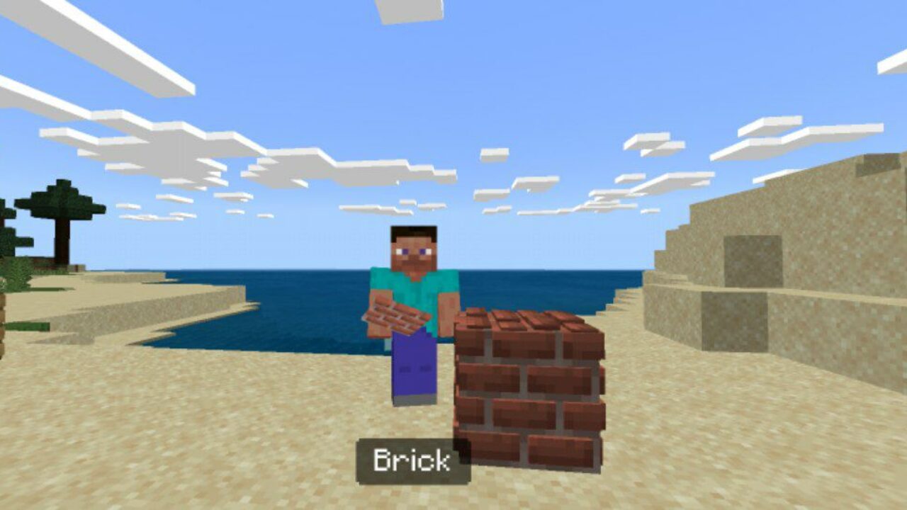 Bricks from 3D Blocks Mod for Minecraft PE