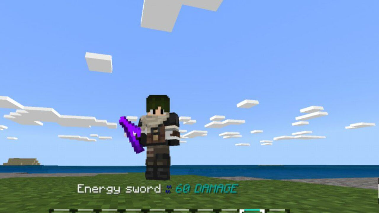 Energy Sword from 3D Swords Mod for Minecraft PE