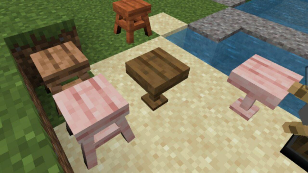 Furniture from Ships Mod for Minecraft PE