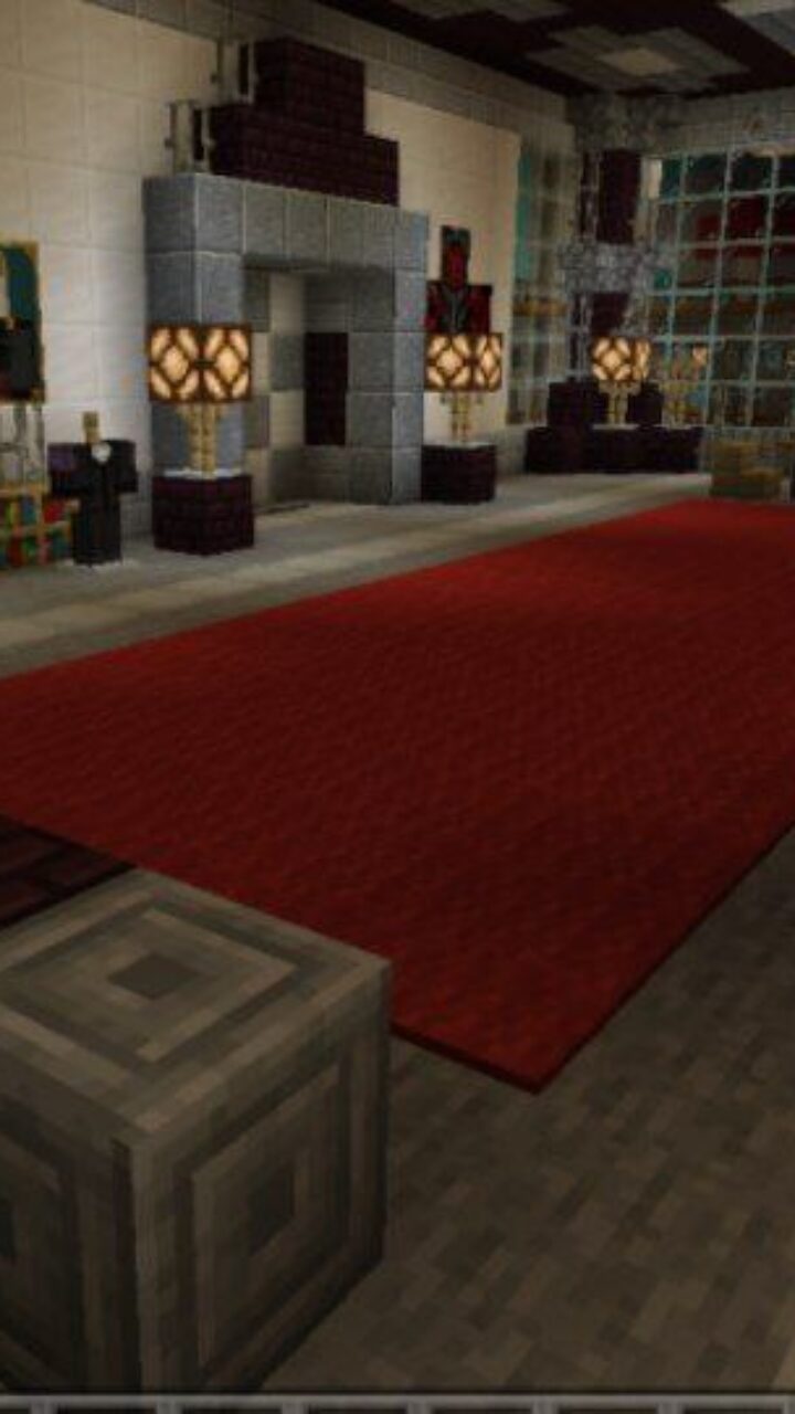 Interior from Story Mode Map for Minecraft PE