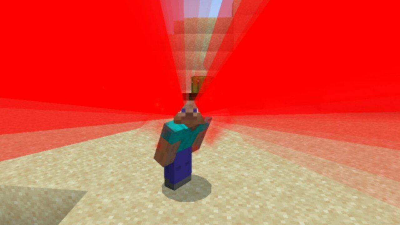 Laser Eyes Mod for Minecraft PE