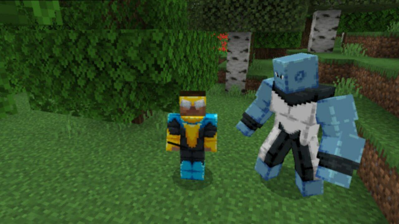 Monster from Invincible Mod for Minecraft PE