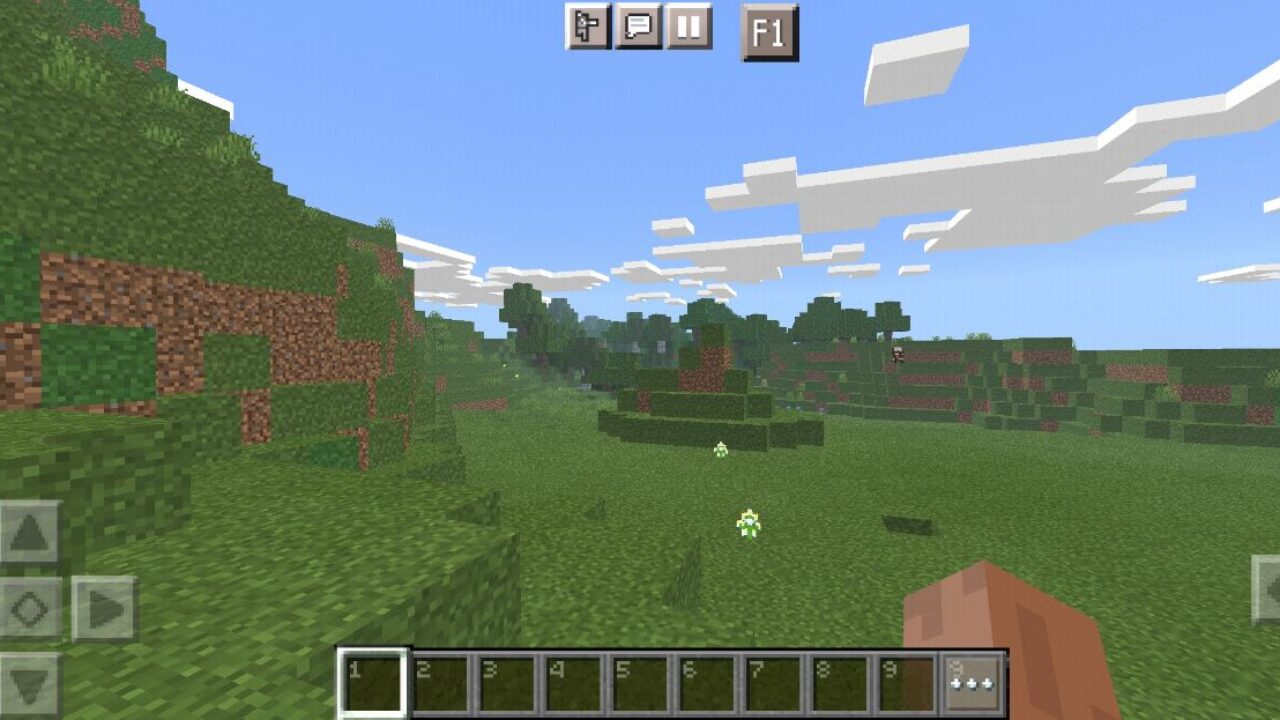 Nature from Optifine Texture Pack for Minecraft PE