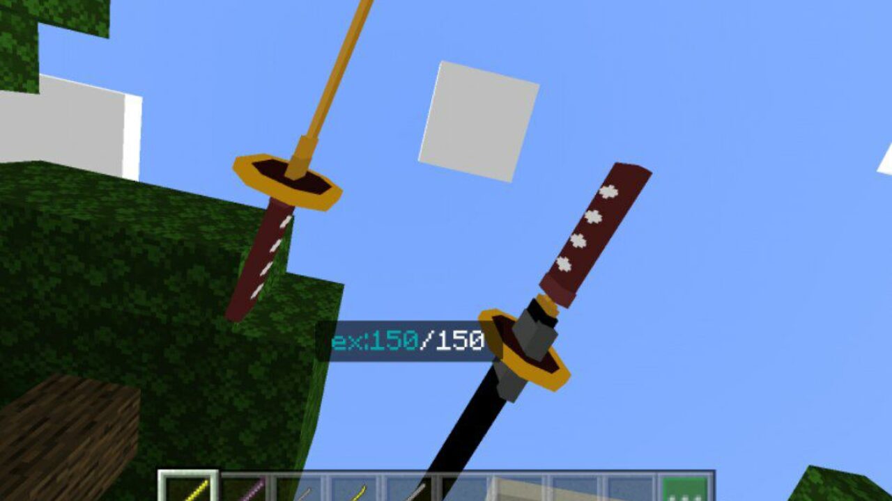 New Abilities from Dual Wield Mod for Minecraft PE