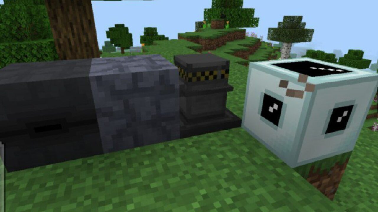 New Blocks from Nuclear Mod for Minecraft PE