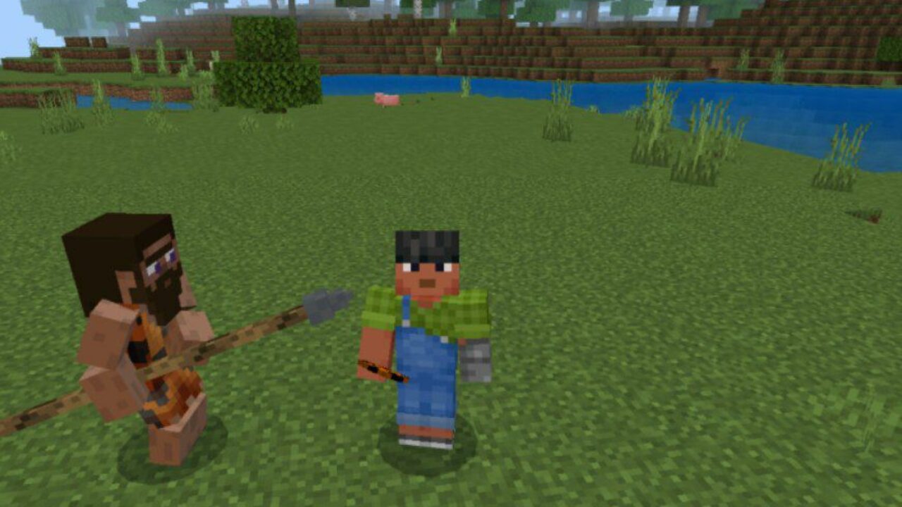 New Mob from Caveman Mod for Minecraft PE