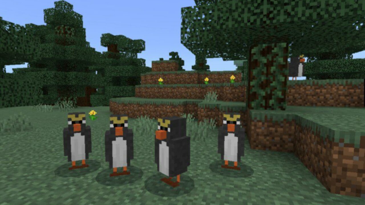 Penguin Mod for Minecraft PE