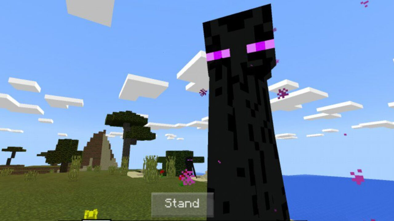 Stand from Enderman Mod for Minecraft PE