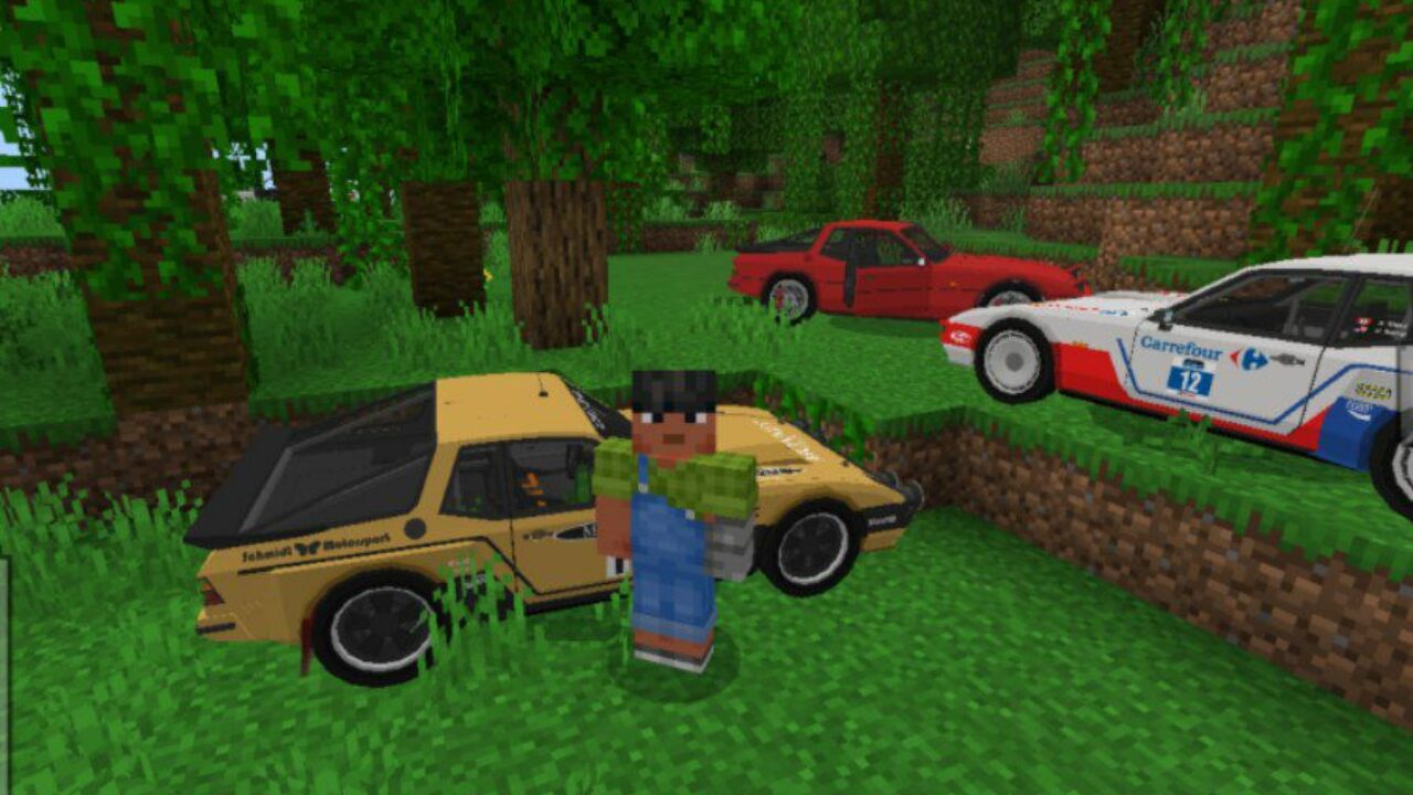 Porsche Mod for Minecraft PE