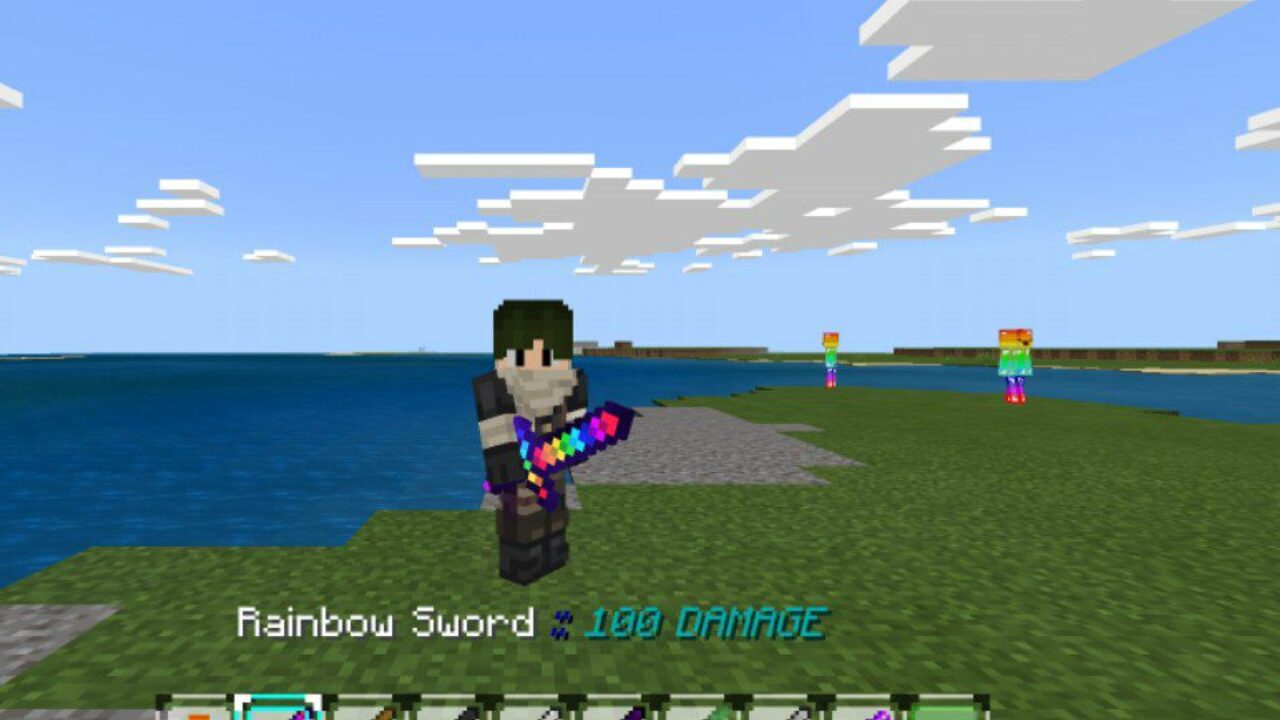 3D Swords Mod for Minecraft PE