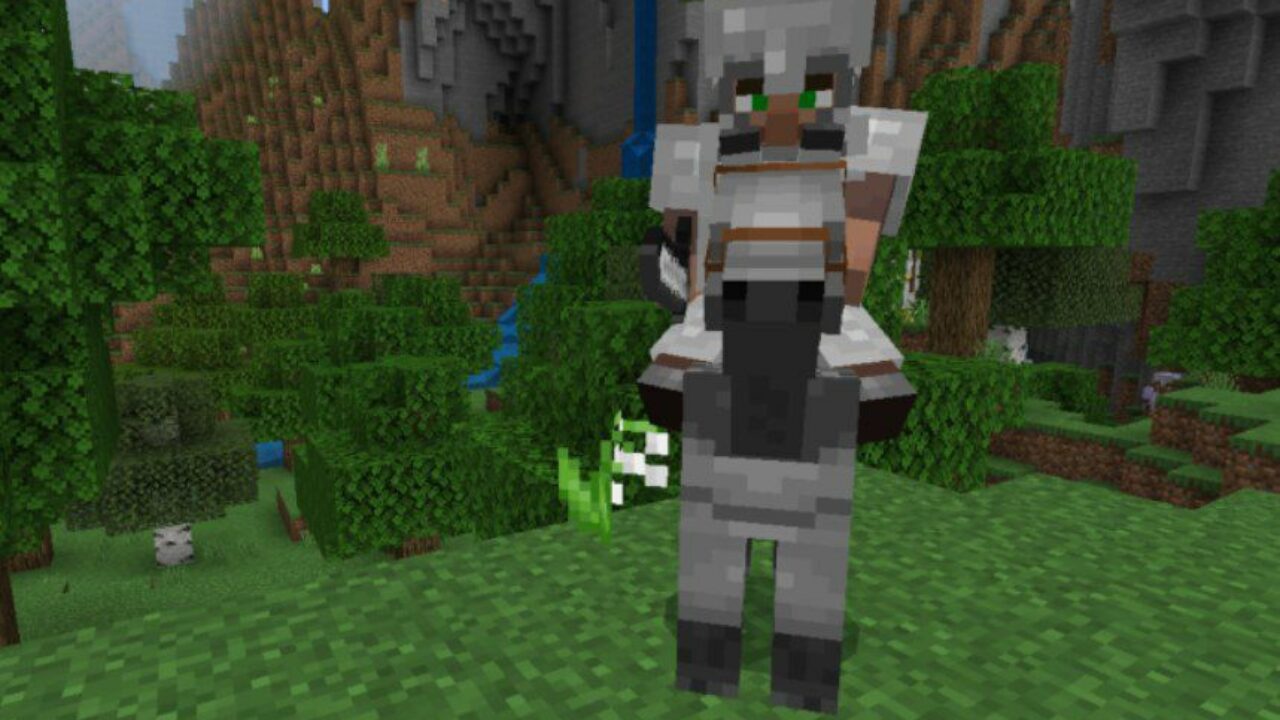 Soldier Captain from Villager Soldier Mod for Minecraft PE