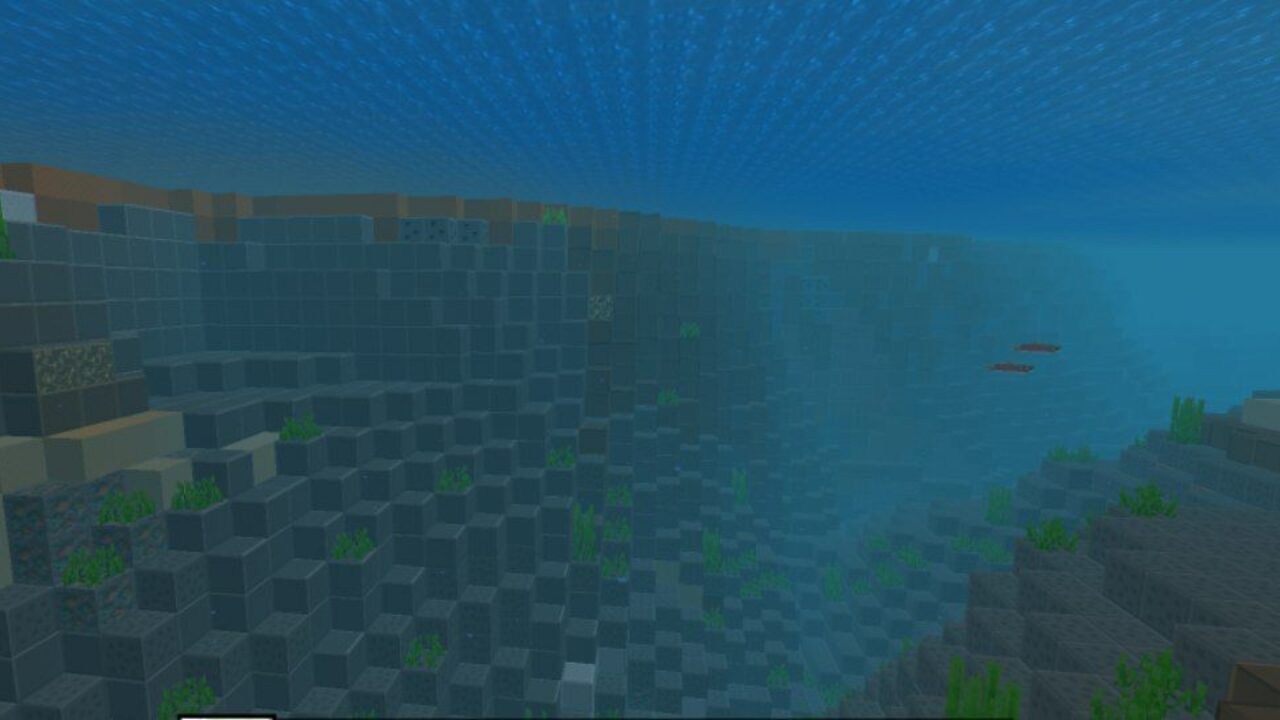 Underwater from 3D Textures Mod for Minecraft PE