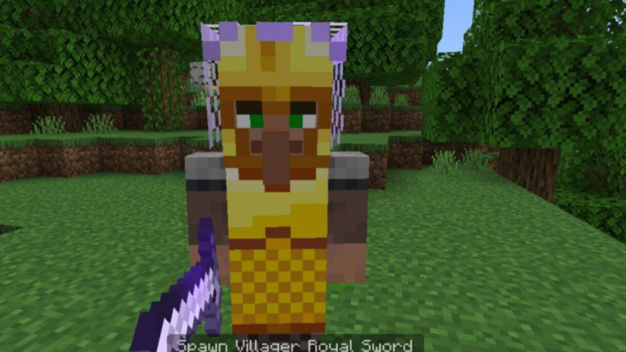 Villager Soldier Mod for Minecraft PE