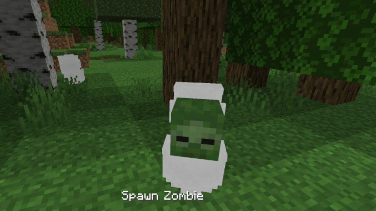 Zombie from Skibidi Toilet Texture Pack for Minecraft PE