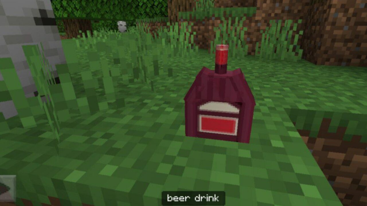 Beer Drink from Functional Furniture Mod for Minecraft PE