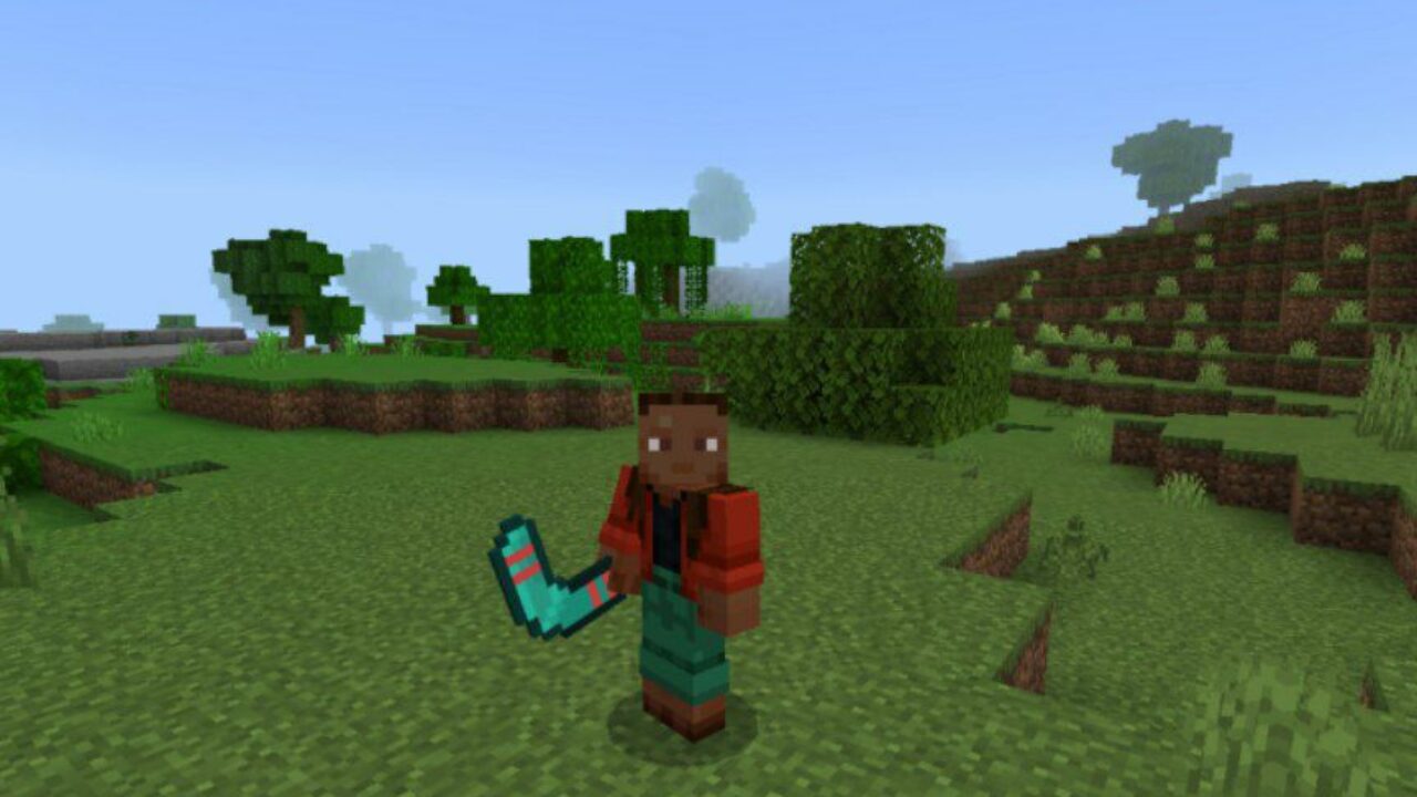 Boomerangs Mod for Minecraft PE