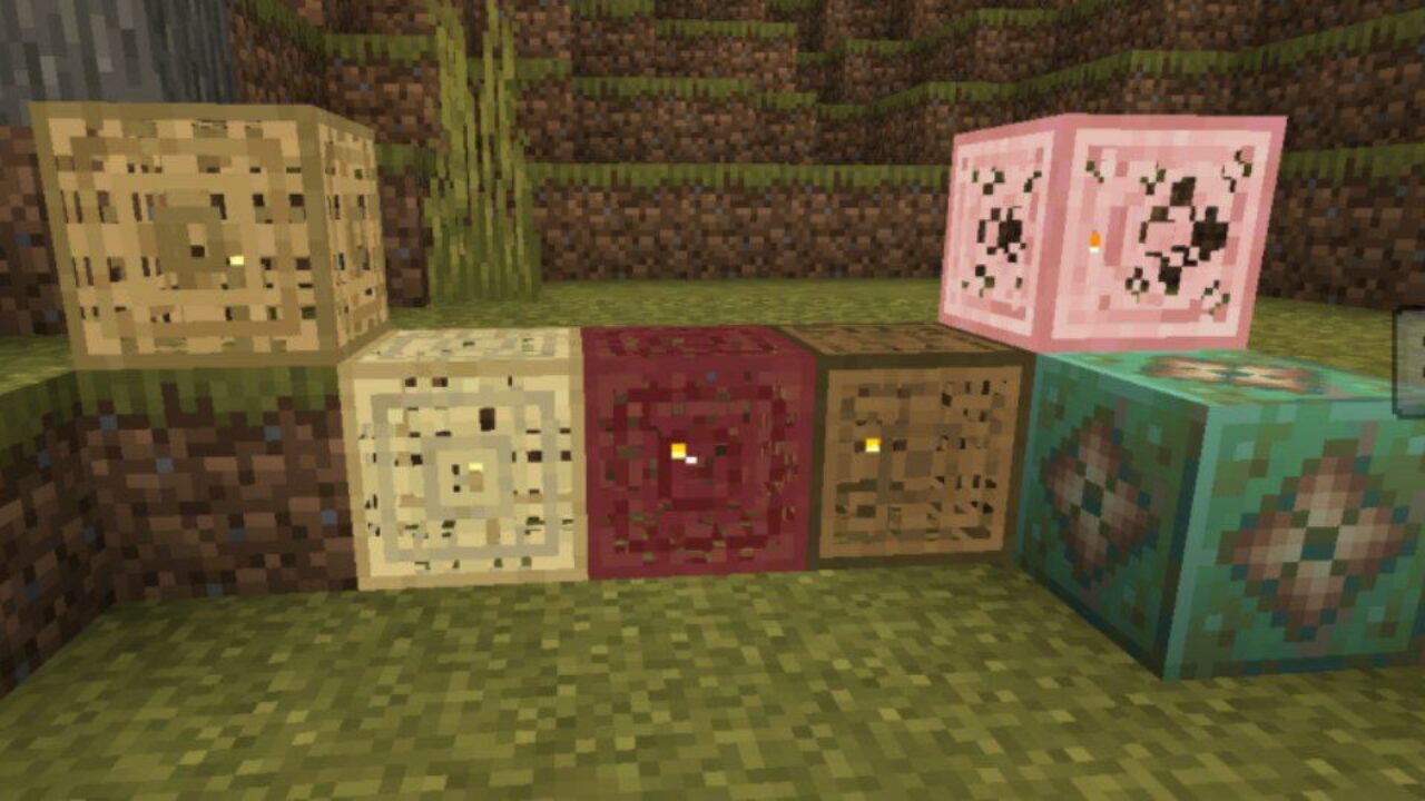 Bright Lamps from Lamps and Lanterns Mod for Minecraft PE