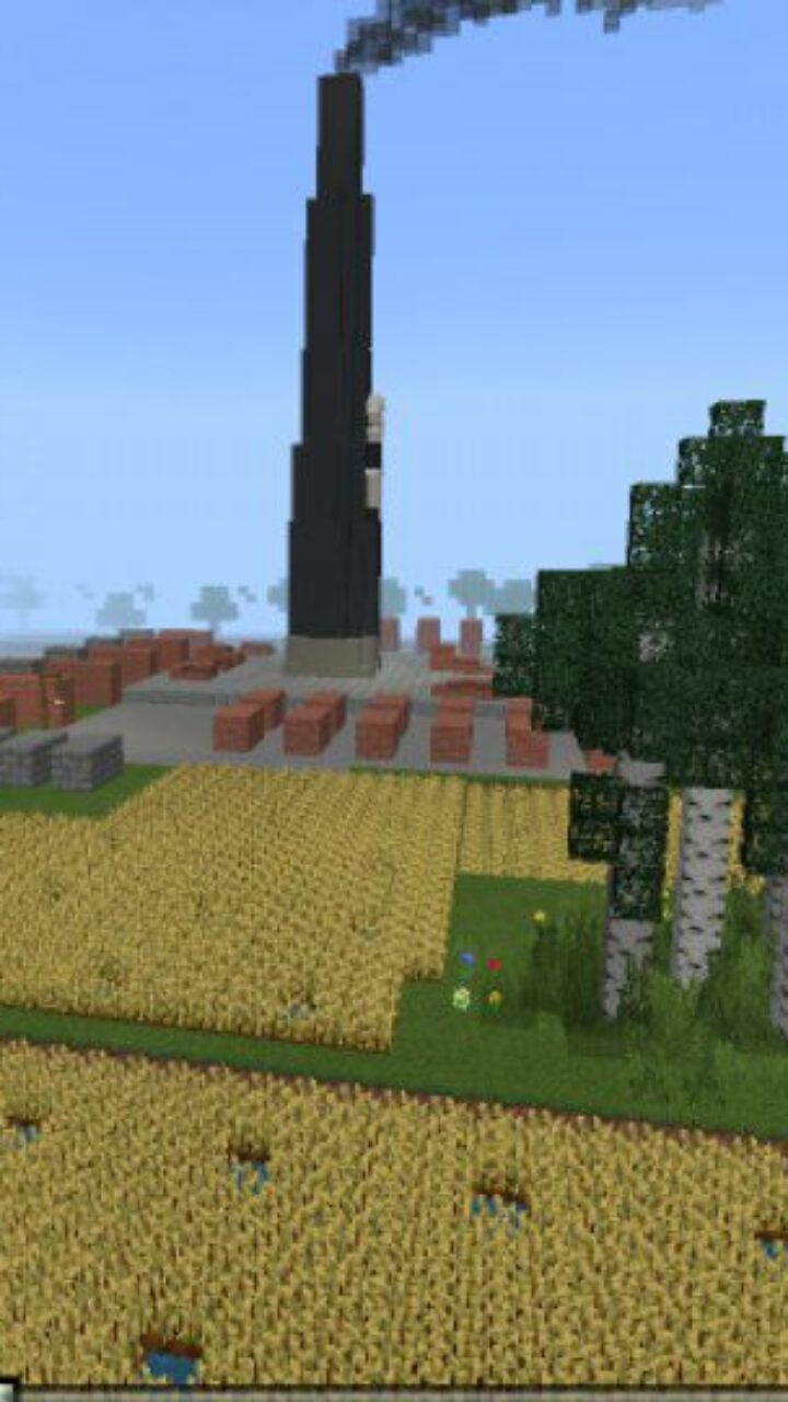 Fields from Bangladesh Map for Minecraft PE