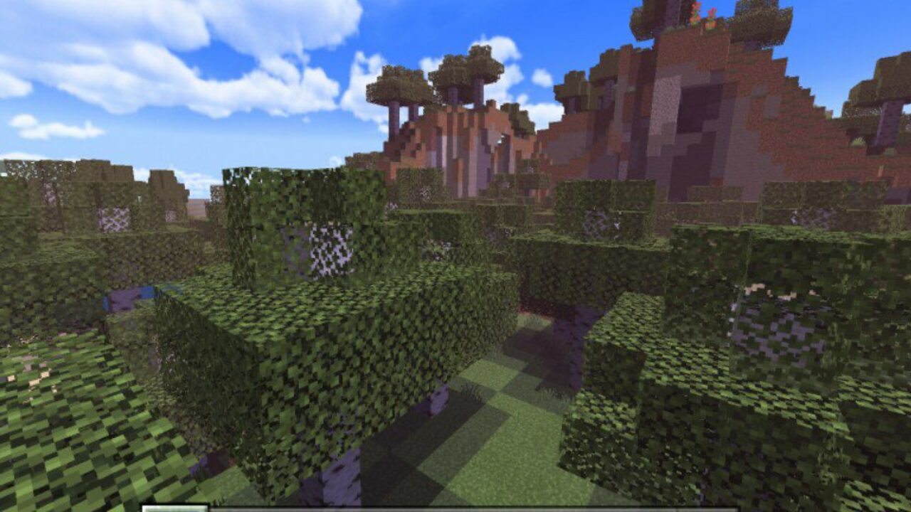 Forest from BNS Shader for Minecraft PE