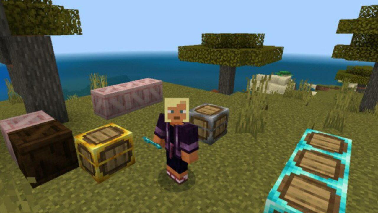 Keys and Crates Mod for Minecraft PE