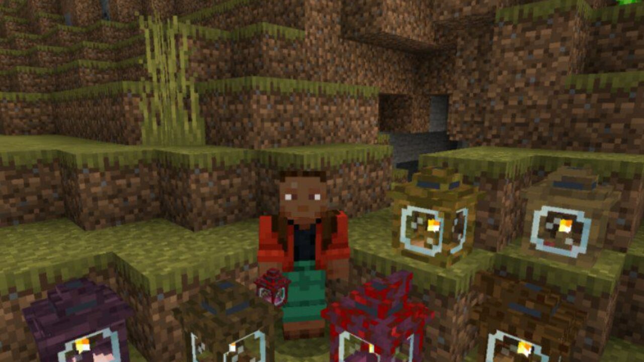 Lamps and Lanterns Mod for Minecraft PE