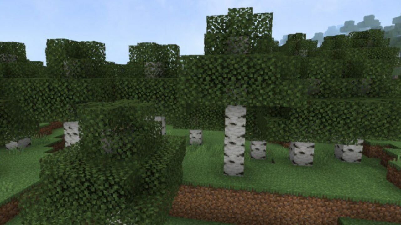 Nature from Fake Shader for Minecraft PE