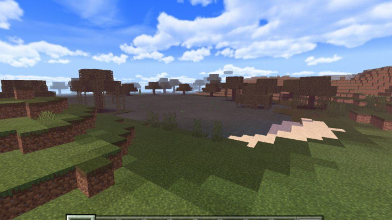 Shadows from BNS Shader for Minecraft PE