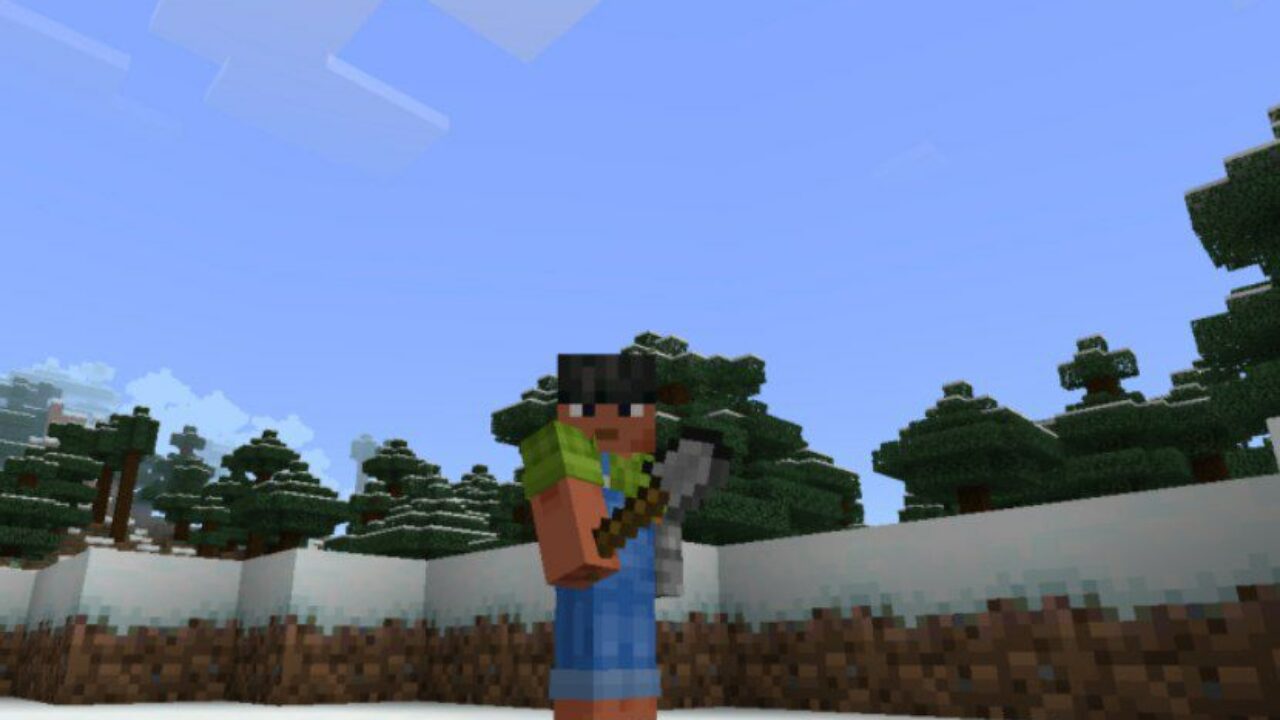 Shovel from Tool Durability Mod for Minecraft PE