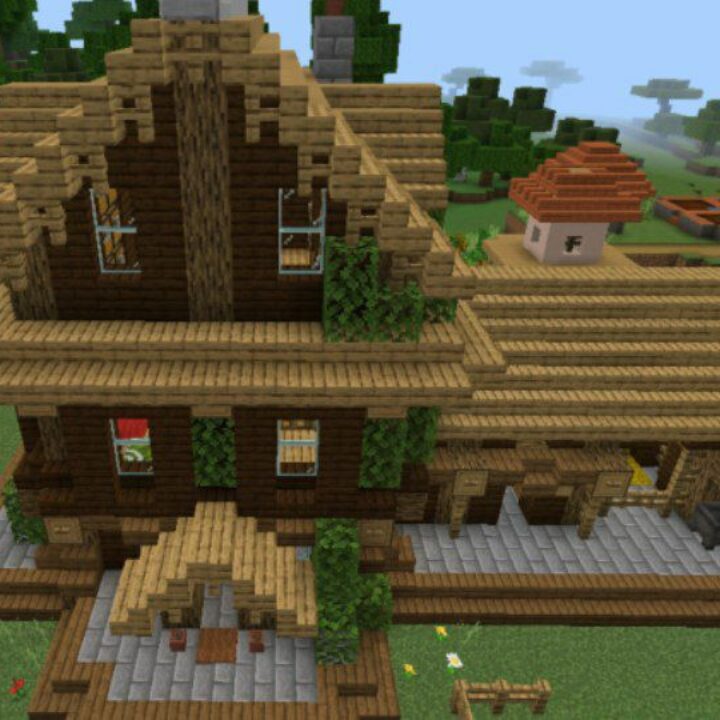 Starter House Map for Minecraft PE