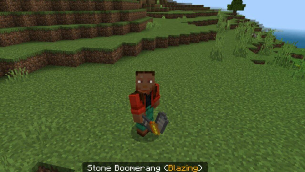 Stone from Boomerangs Mod for Minecraft PE