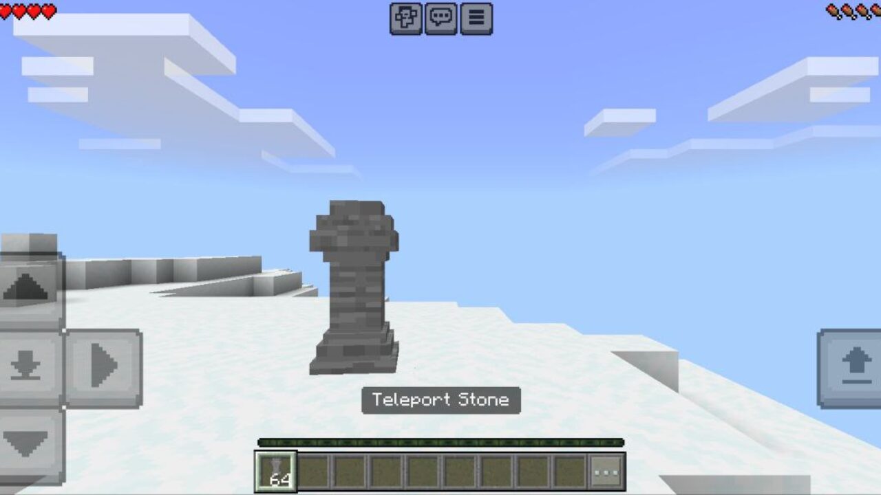 Stone from Teleport Mod for Minecraft PE