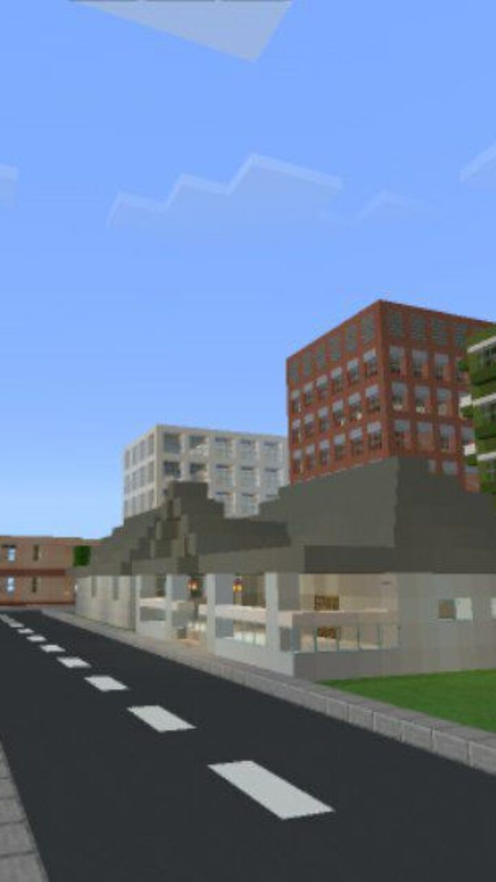 Street from Bangladesh Map for Minecraft PE